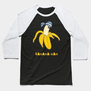 Pirate Banana Man Baseball T-Shirt